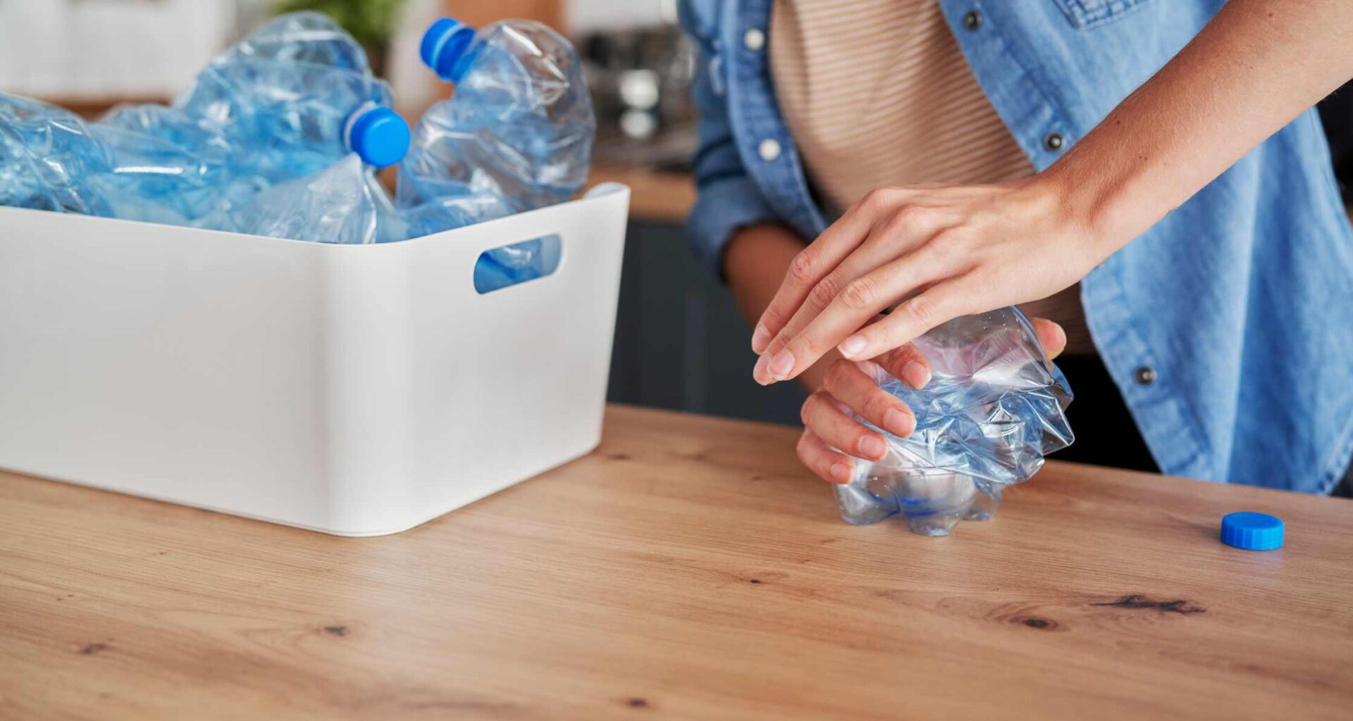 Can you Crush Water Bottles for Recycling?