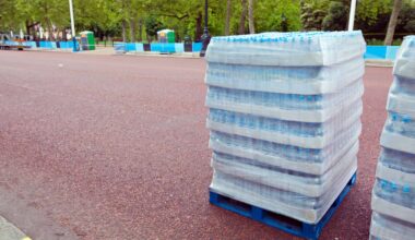 How Much Does a Pallet of Bottled Water Weigh?